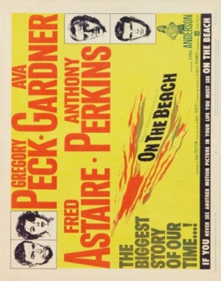 On the Beach movie poster (1959) poster with hanger