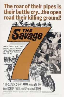 The Savage Seven movie poster (1968) poster