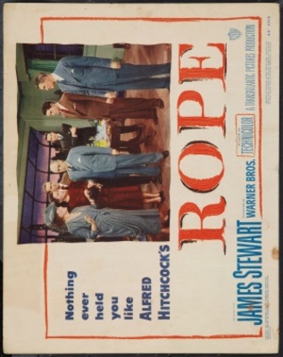 Rope movie poster (1948) wood print