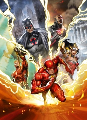 Justice League: The Flashpoint Paradox movie poster (2013) hoodie