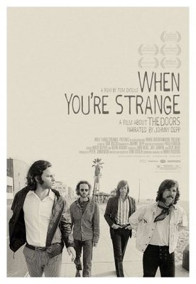 When You're Strange movie poster (2009) poster with hanger