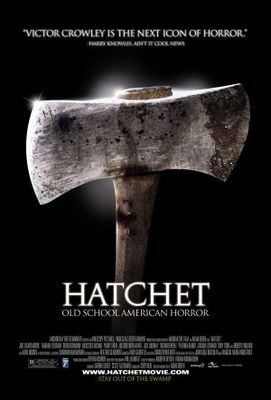 Hatchet movie poster (2006) wooden framed poster