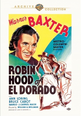 The Robin Hood of El Dorado movie poster (1936) metal framed poster