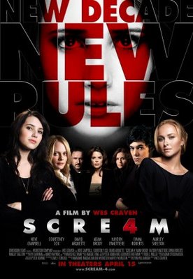 Scream 4 movie poster (2011) puzzle MOV_38ac8fcc