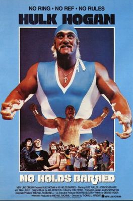 No Holds Barred movie poster (1989) metal framed poster