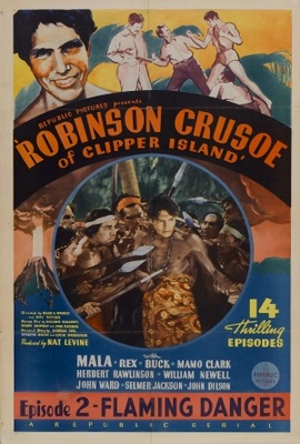 Robinson Crusoe of Clipper Island movie poster (1936) poster with hanger