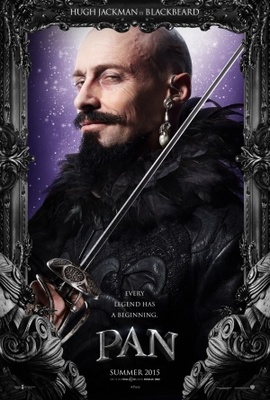 Pan movie poster (2015) metal framed poster