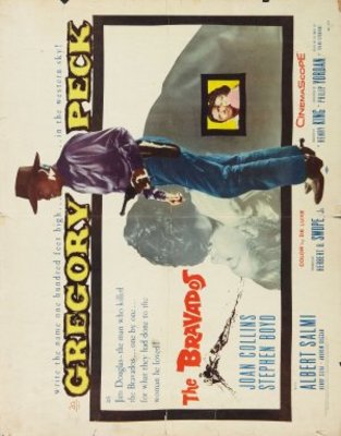 The Bravados movie poster (1958) pillow