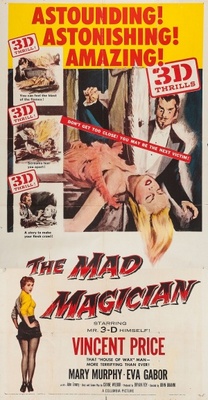 The Mad Magician movie poster (1954) mug