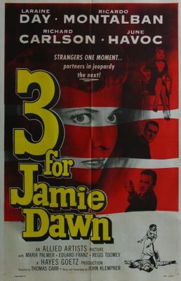 Three for Jamie Dawn movie poster (1956) Mouse Pad MOV_38fc0e34