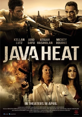 Java Heat movie poster (2013) pillow