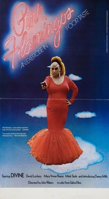 Pink Flamingos movie poster (1972) mouse pad