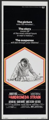 The Andromeda Strain movie poster (1971) wooden framed poster
