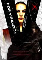 V For Vendetta movie poster (2005) t-shirt #655282