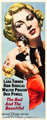 The Bad and the Beautiful movie poster (1952) canvas poster