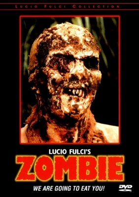 Zombi 2 movie poster (1979) metal framed poster
