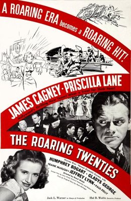 The Roaring Twenties movie poster (1939) wood print