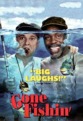 Gone Fishin' movie poster (1997) wooden framed poster