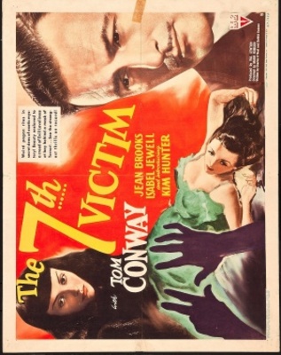 The Seventh Victim movie poster (1943) metal framed poster