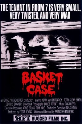 Basket Case movie poster (1982) poster with hanger