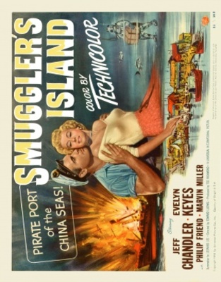 Smuggler's Island movie poster (1951) wooden framed poster