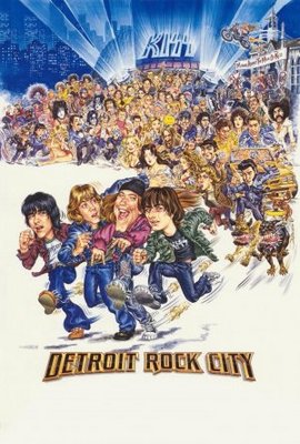 Detroit Rock City movie poster (1999) metal framed poster