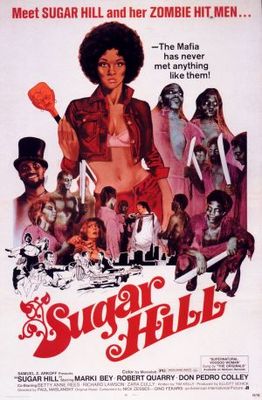 Sugar Hill movie poster (1974) poster with hanger