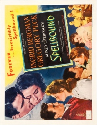 Spellbound movie poster (1945) metal framed poster