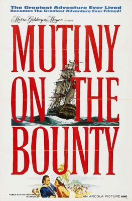 Mutiny on the Bounty movie poster (1962) poster with hanger