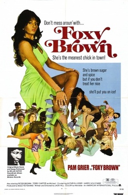 Foxy Brown movie poster (1974) tote bag