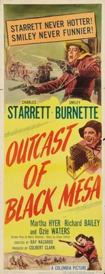 Outcasts of Black Mesa movie poster (1950) metal framed poster