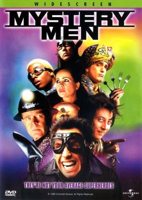 Mystery Men movie poster (1999) wood print