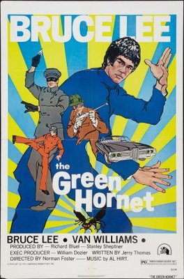 The Green Hornet movie poster (1974) metal framed poster