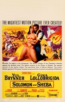 Solomon and Sheba movie poster (1959) Longsleeve T-shirt #751219