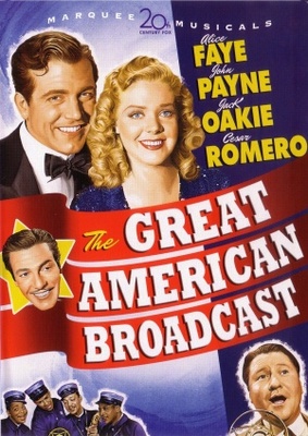 The Great American Broadcast movie poster (1941) pillow