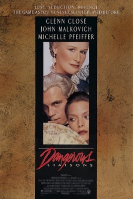 Dangerous Liaisons movie poster (1988) mouse pad