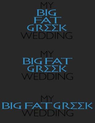 My Big Fat Greek Wedding movie poster (2002) wooden framed poster