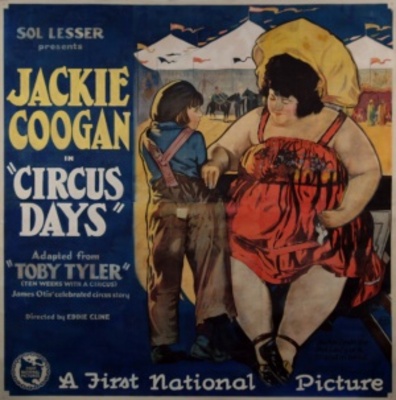 Circus Days movie poster (1923) Stickers MOV_39e1d028