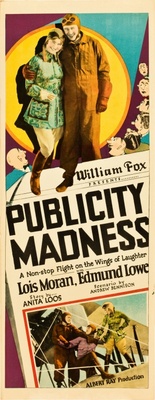 Publicity Madness movie poster (1927) Stickers MOV_39e2d9dd