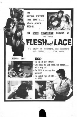 Flesh and Lace movie poster (1965) pillow