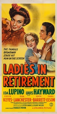 Ladies in Retirement movie poster (1941) wood print
