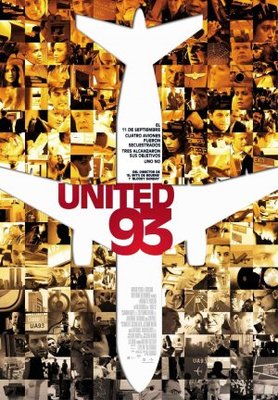 United 93 movie poster (2006) metal framed poster