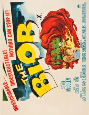 The Blob movie poster (1958) Stickers MOV_3a1dd7d2