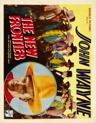 New Frontier movie poster (1939) metal framed poster