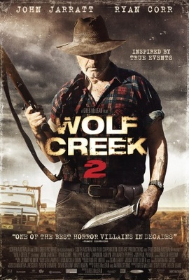 Wolf Creek 2 movie poster (2013) wood print