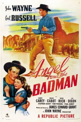 Angel and the Badman movie poster (1947) tote bag