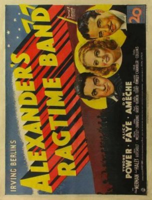 Alexander's Ragtime Band movie poster (1938) wood print