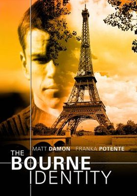 The Bourne Identity movie poster (2002) mouse pad