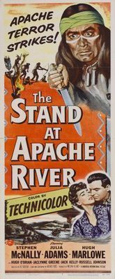 The Stand at Apache River movie poster (1953) sweatshirt