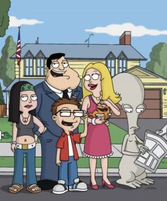 American Dad! movie poster (2005) Mouse Pad MOV_3a87ac4b